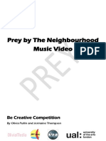 Music Video Pre-Production Booklet 1