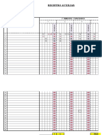 Registro auxiliar de notas de 4to B