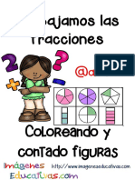 Fracciones: Coloreando y contando figuras