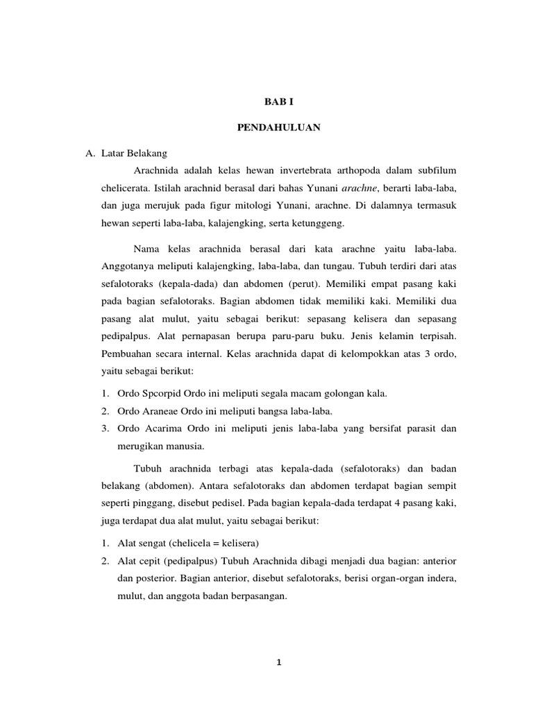 Makalah Kalajengking Jadi