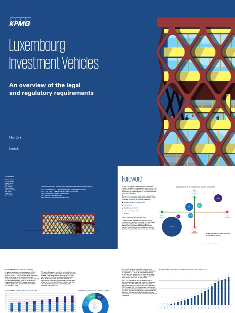 Luxembourg Regulated Investment Vehicles 2018 | PDF | European Union ...