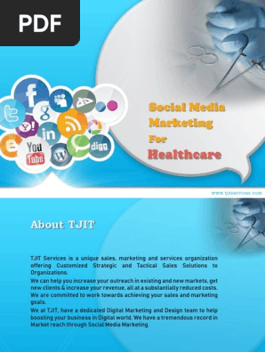 Social media Marketing Strategy for Healthcare Domain