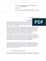 Perspectivas históricas sobre discapacidad