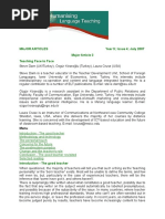 Recent Journal Articles | PDF | Teachers | Curriculum