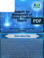 Gadgets For Management of Stored Products Insects