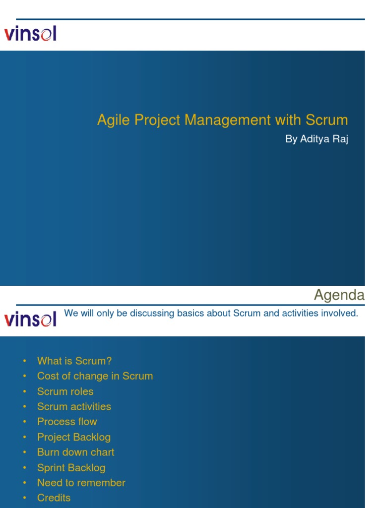 Overview of Scrum Methodology | PDF | Scrum (Software Development ...