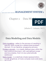Database Management System 1: Chapter 2 Data Models