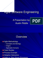 Agile Software Engineering: A Presentation By: Austin Riddle