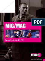 Mig/Mag: Spare Parts List 2.0 / V1