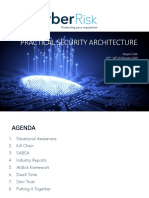 Practical Security Architecture: Wayne Tufek 15 16 of February 2019 Sacon Bangalore