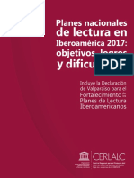 Planes Lectura Iberoamerica2017