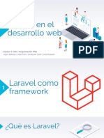 Laravel Como Framework en El Desarrollo Web