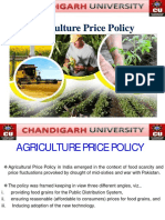 Agricultural Price Policy