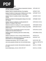 Corrosion & Coating Standards