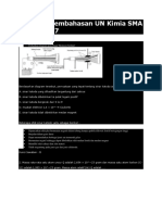Soal dan Pembahasan UN Kimia SMA Tahun 2017