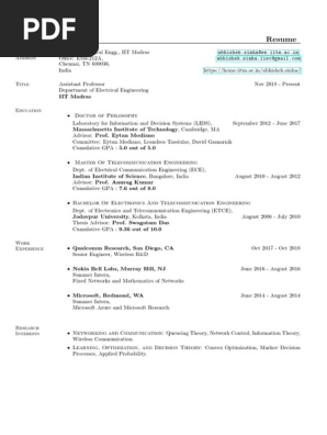 Resume 