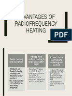 Slide Advantages of Radiofrequency Heating