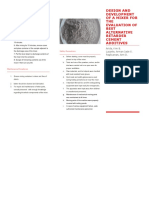 Cement Additive Thesis Brochure