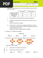 teste matematica 5ºano