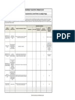 Matriz de Eventos