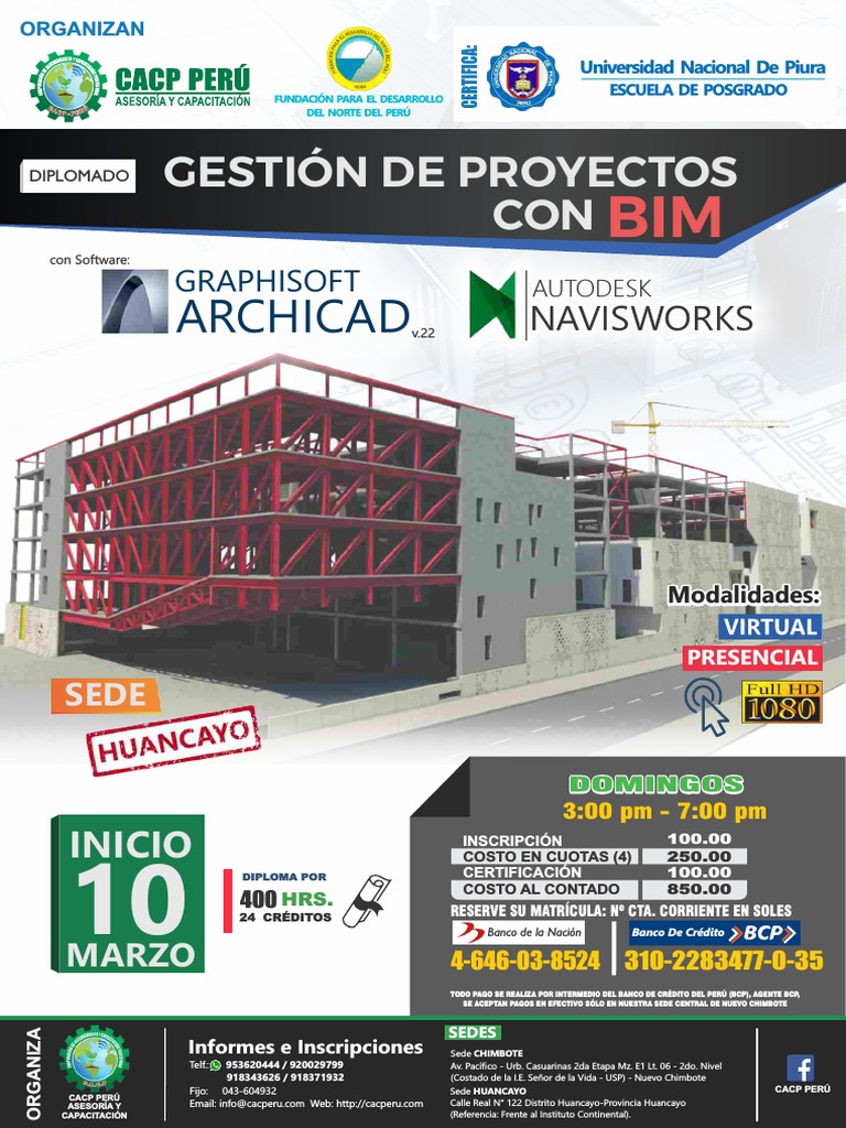 Diplomado en Gestión de Proyectos BIM | PDF | Informática | Ingeniería
