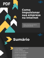 Impulsionar na Internet