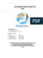 HMI-PLC Praktikum Laporan