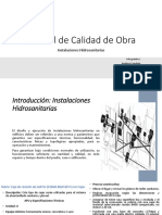 Control de Calidad Instalaciones Sanitarias