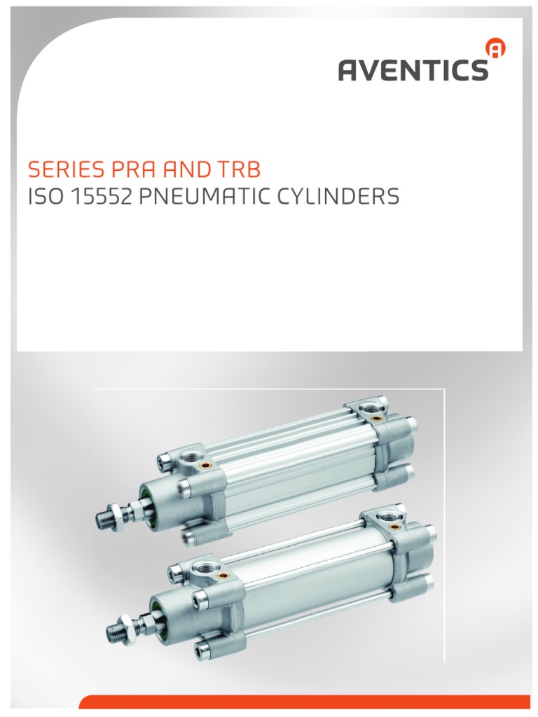 PRA and TRB AVENTICS Cilinders | PDF | Piston | Cylinder (Engine)