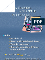 Acids Bases and The PH Scale