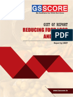 Reducing Food Loss and Waste: Gist of Report