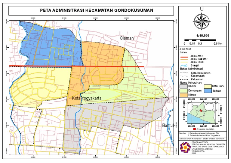 Peta Kec Gondokusuman 2 PDF | PDF