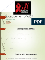 Management of AIDS: Kanza Javed