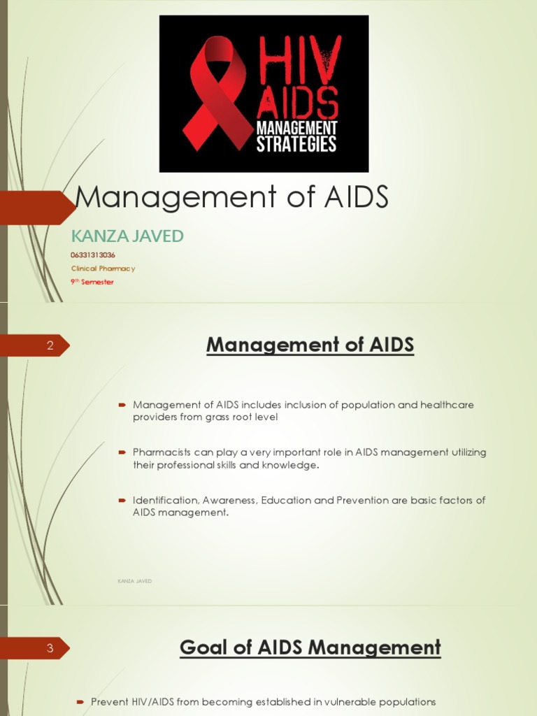 AIDS Management for Healthcare Pros | PDF | Management Of Hiv/Aids ...