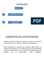 JUSTIFICACIÓN