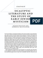 Apocalyptic Literature and The Study of Early Jewish Mysticism