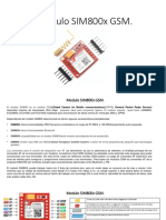 Modulo Sim800x GSM