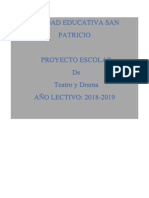 Proyecto de Teatro