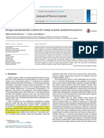 Design and Plantwide Control of N-Butyl Acrylate Production Process