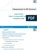 Technologies and Requirements For IMT-Advanced: Globecom 2009!!