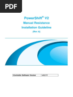 Powershift V2: Manual Resistance Installation Guideline