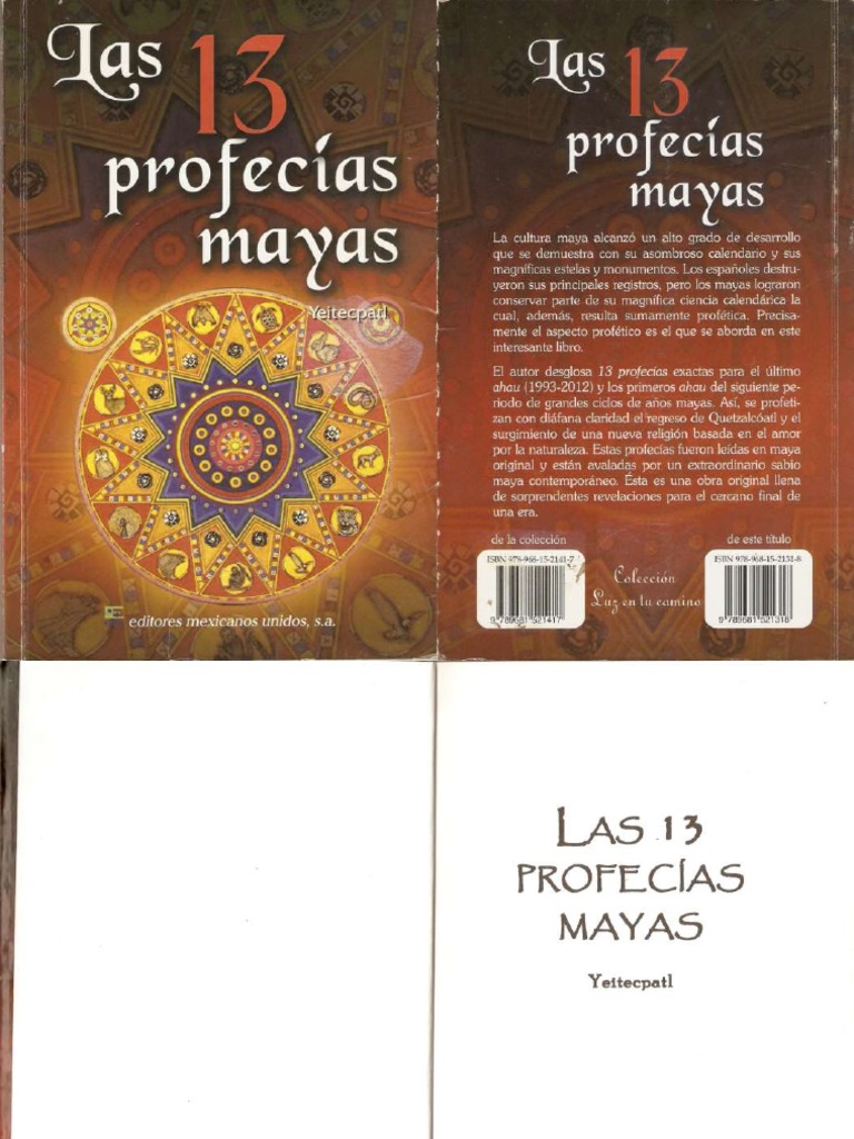 Yeitecpatl Las 13 Profecias Mayas Pdf