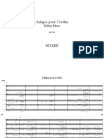 Adagio Score