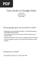 Case Study On Google Glass