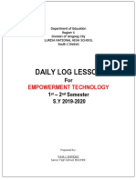Daily Log Lesson: Empowerment Technology