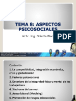 Tema 8 Aspectos Psicosociales