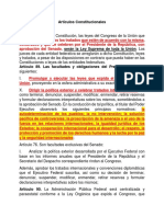 3 Clase Artículos Constitucionales. Final 3 Sep 2019