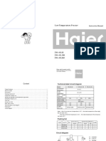 DW 40l262 Haier Manual