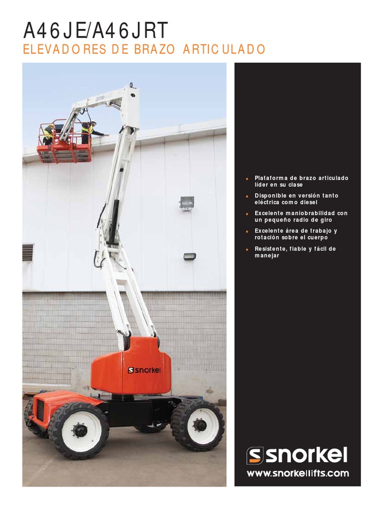 SnorkelA46je A46jrt PDF PDF Vehículos con tracción delantera