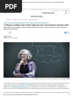 “Cedemos Os Dados Sem Receber Nada Em Troca. Deveria Haver Um Mercado” _ Tecnologia _ EL PAÍS Brasil
